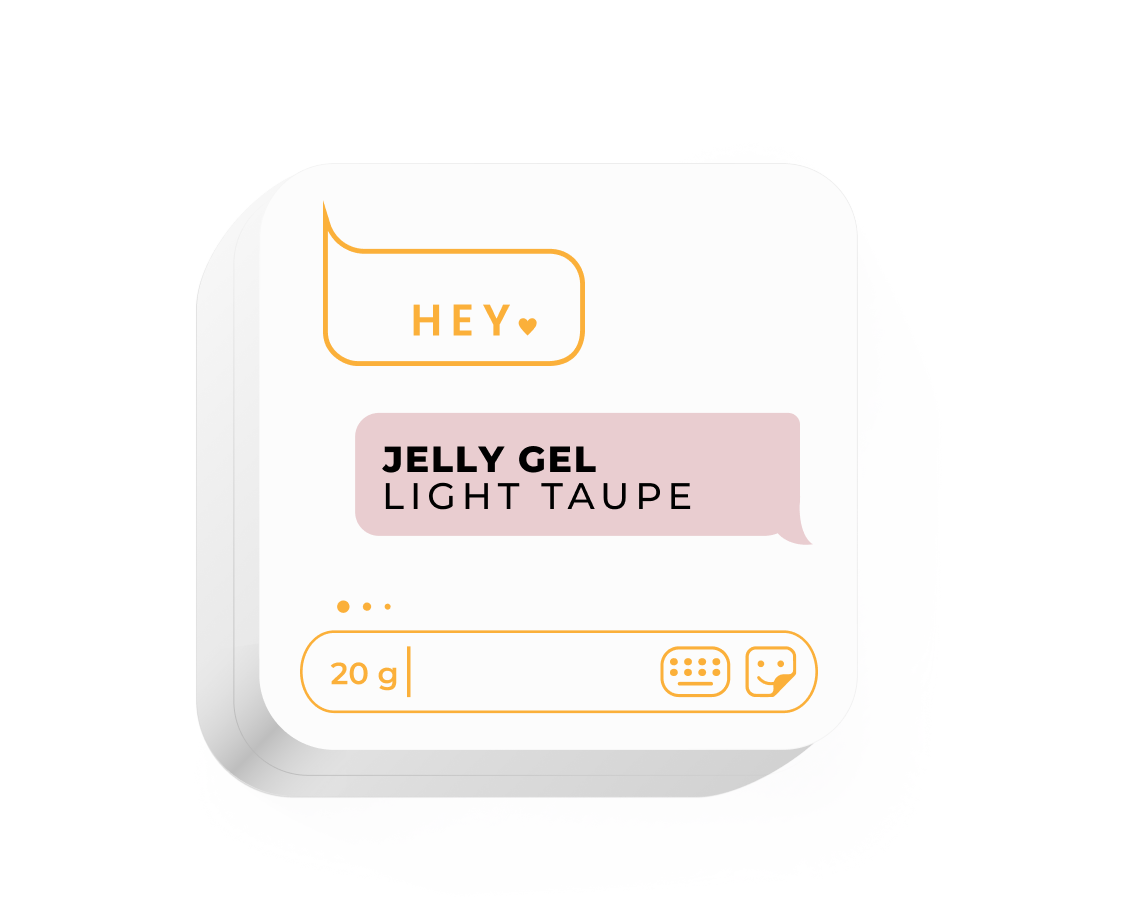 Heylove Jelly Gel Light Taupe, 20 g