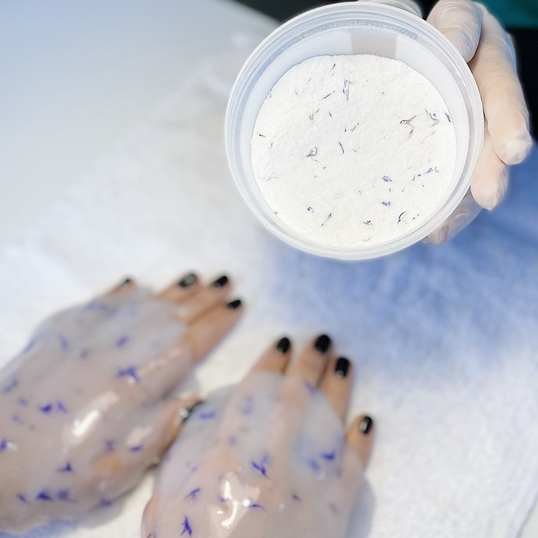 Shelly Hydrojelly Hand Mask With Cornflower Petals, 200 g