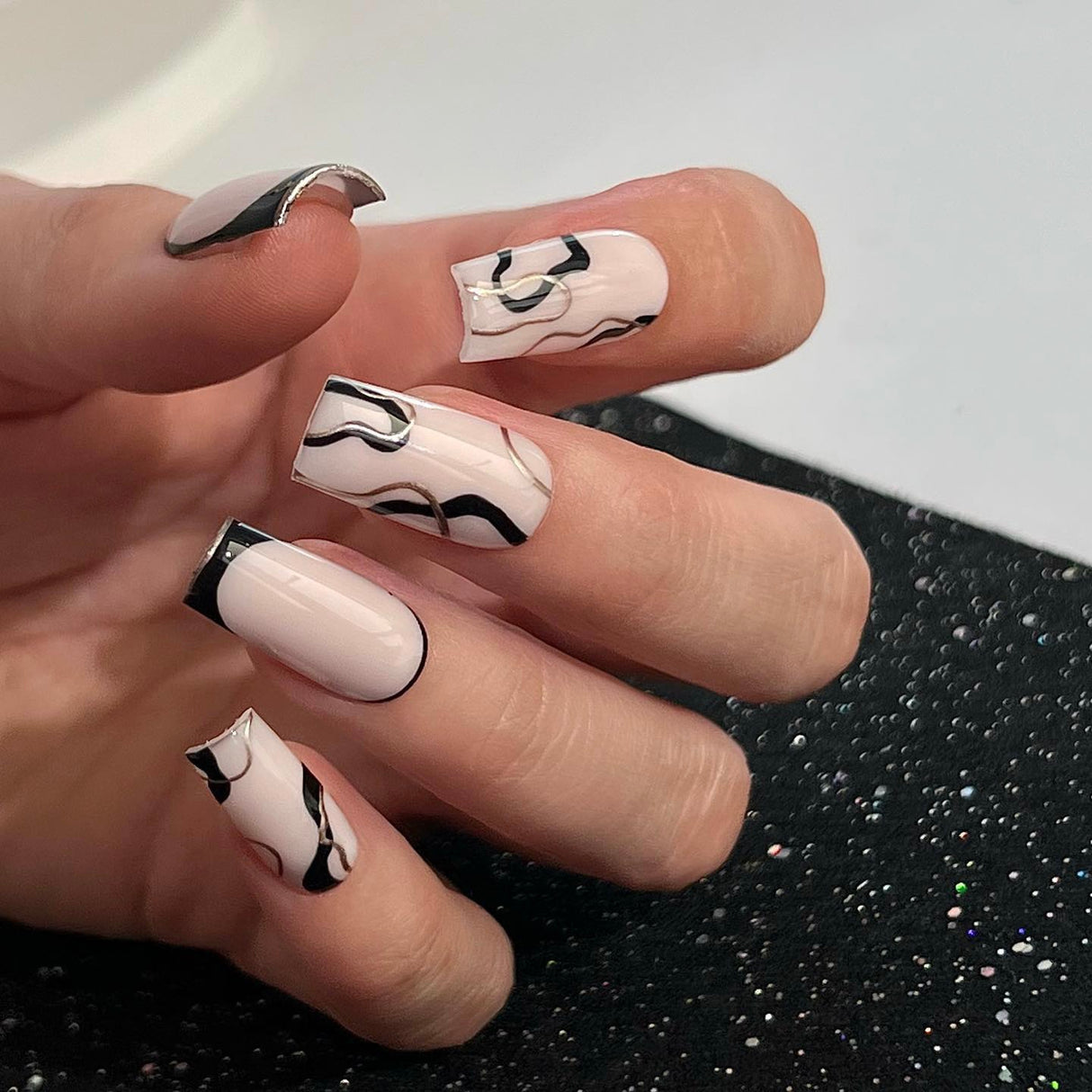 Dark Rose Gold Metal Gel Paint, 5 ml