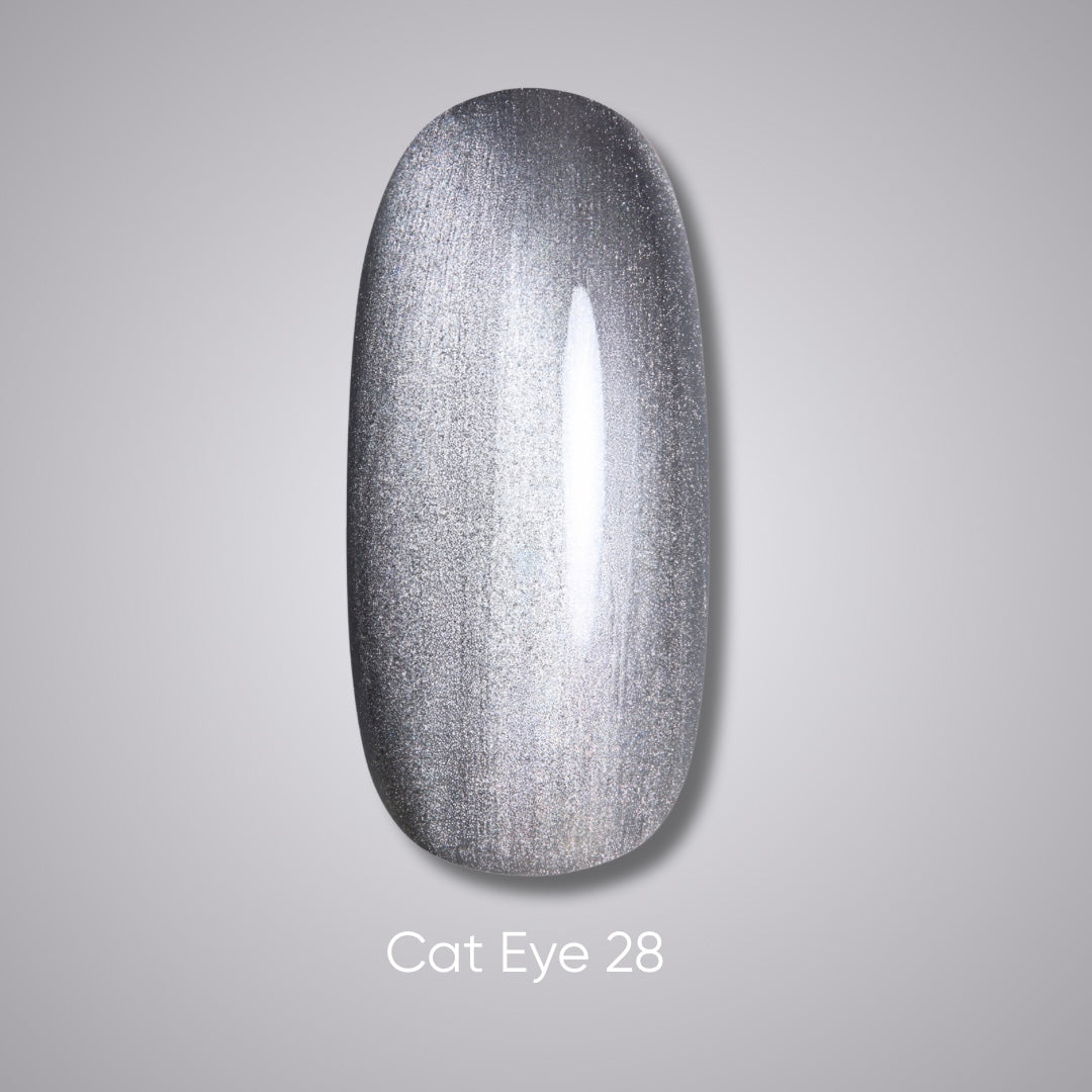 Dark Gel Polish Cat Eye 28, 10 ml