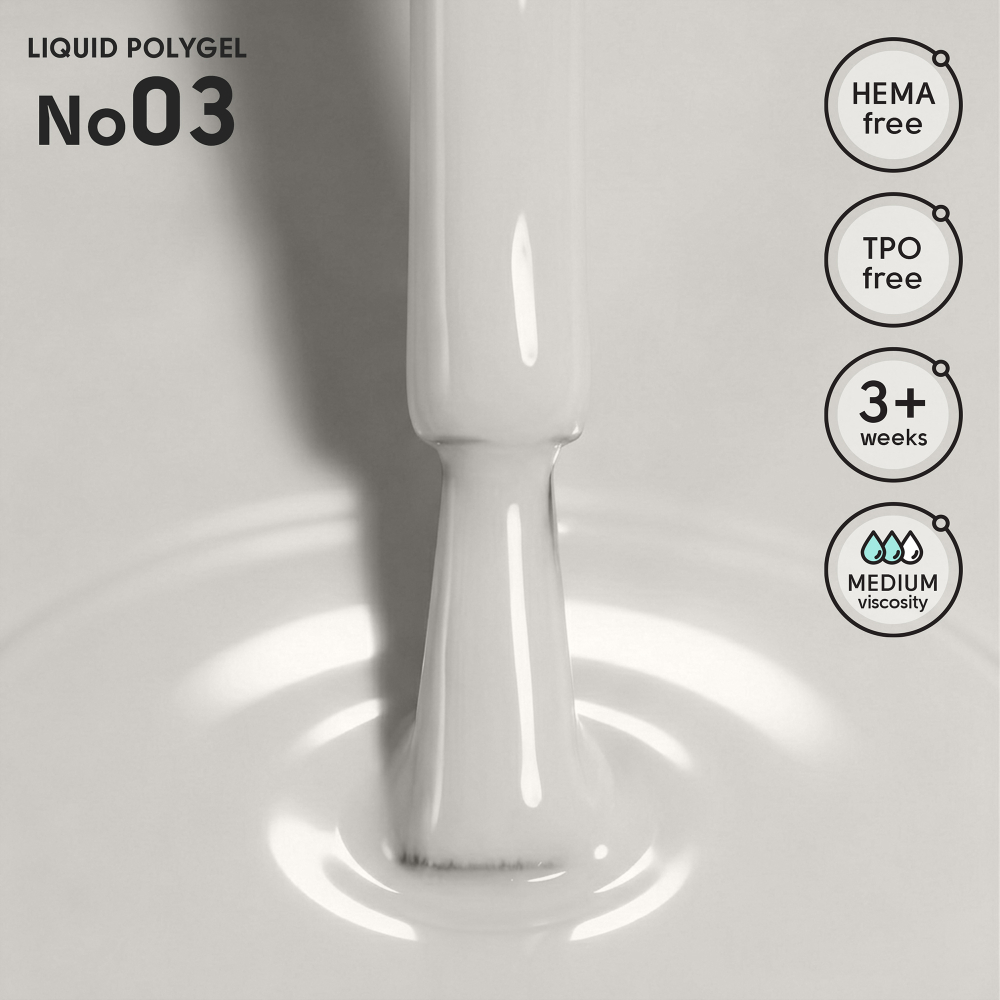 Shelly Liquid Polygel 03, 12 ml