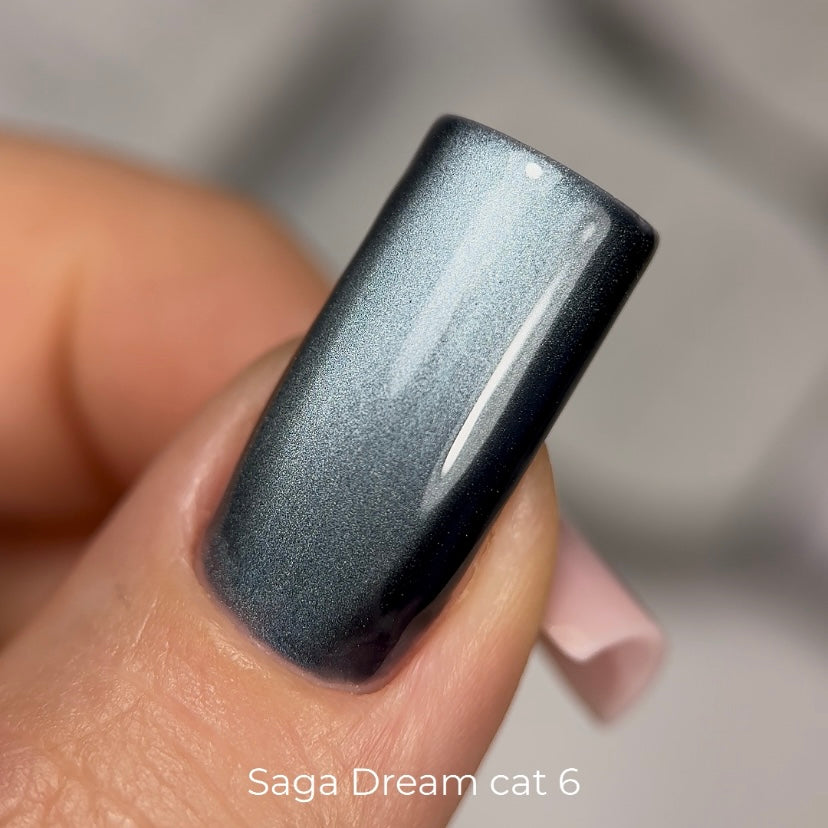 Saga Gel Polish Dream Cat Eye 06, 10 ml