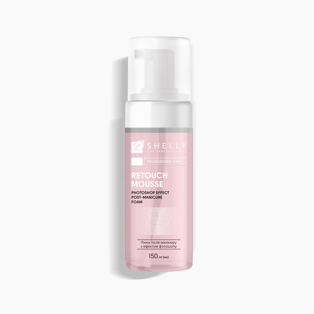 Shelly Retouch Mousse Photoshop Effect Post-Manicure Foam, 150 ml