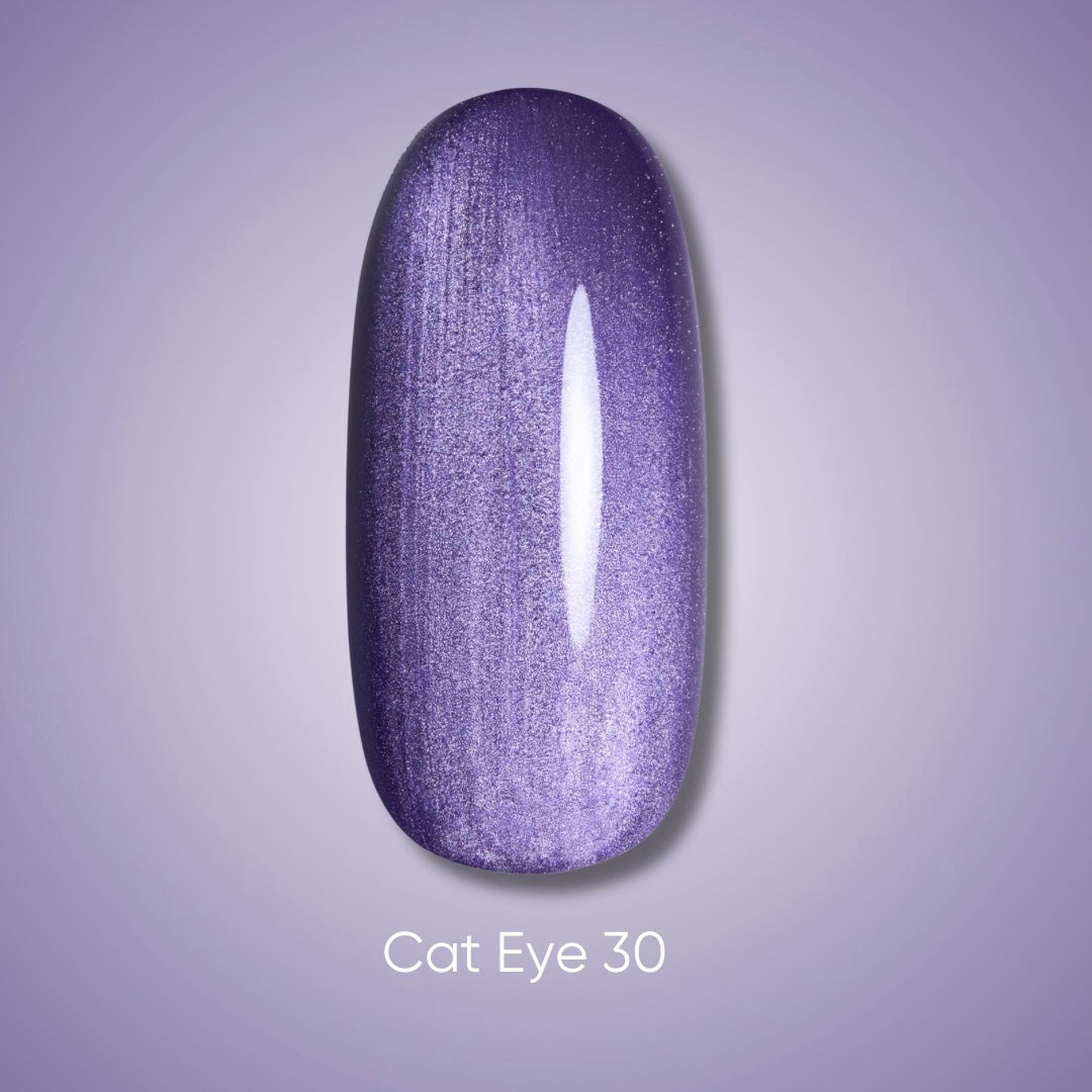 Dark Gel Polish Cat Eye 30, 10 ml