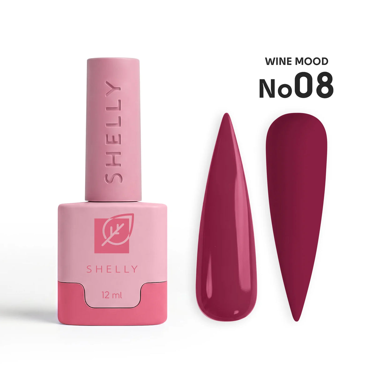 Shelly Gel Polish Wine Mood 08, 12 ml