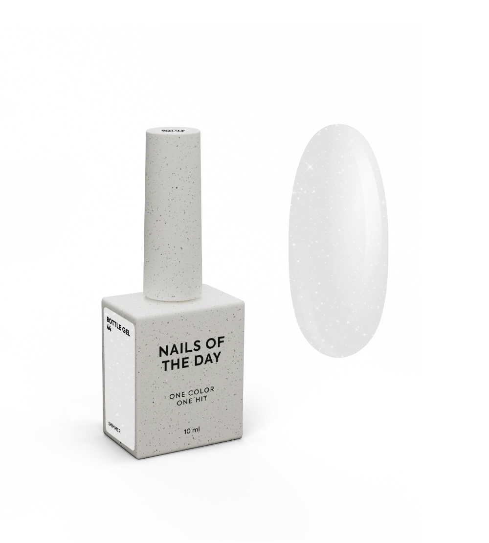 Nails Of The Day Bottle Gel 44 Shimmer, 10 ml