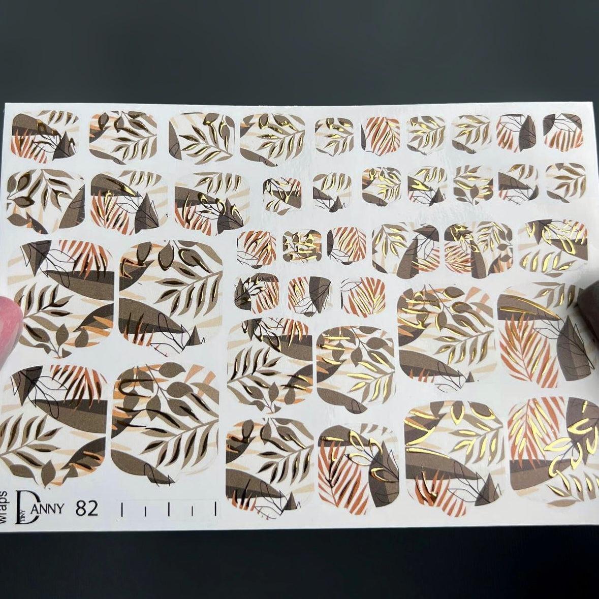 Danny Pedicure Wraps 82