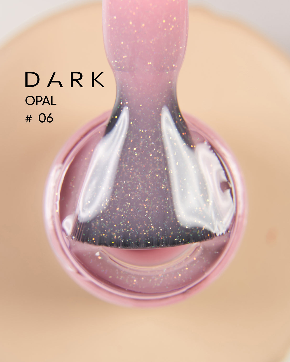 Dark Pro Base Opal 6, 15 ml with a brush