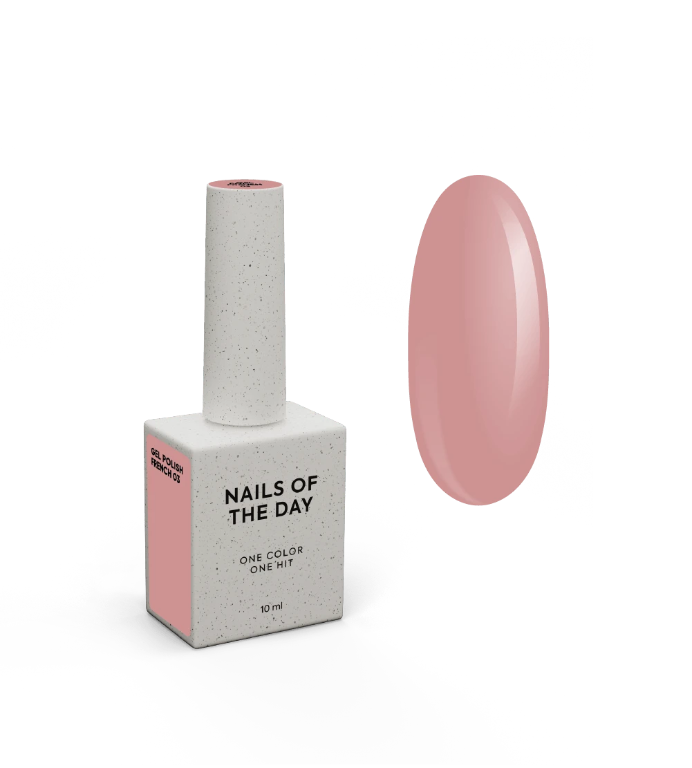 Nails Of The Day Gel Polish French 03, 10 ml