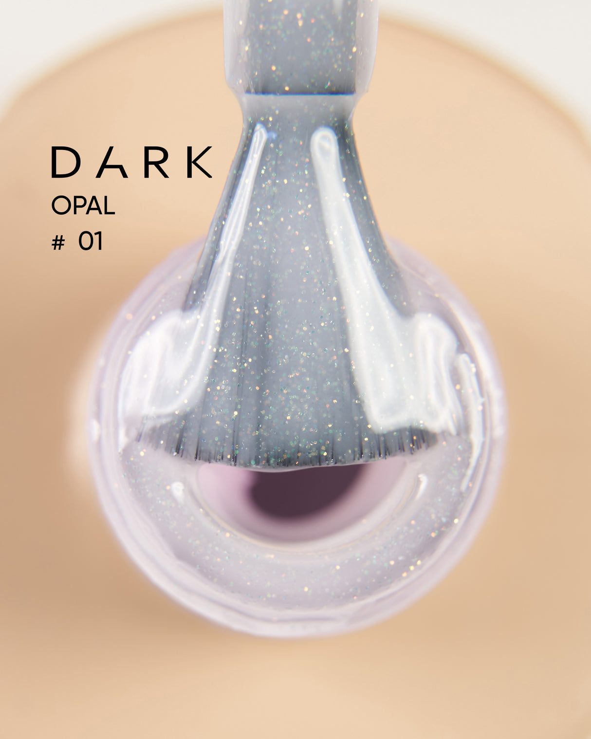 Dark Pro Base Opal 1, 15 ml with a brush