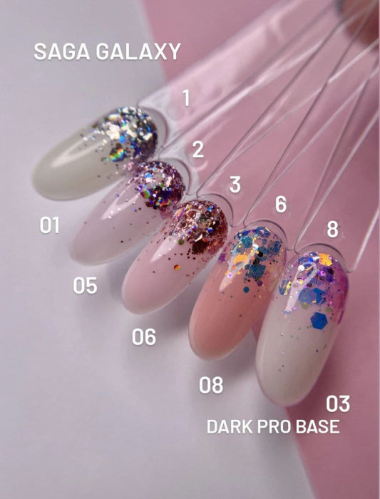 Saga Galaxy glitter 6, 8 ml