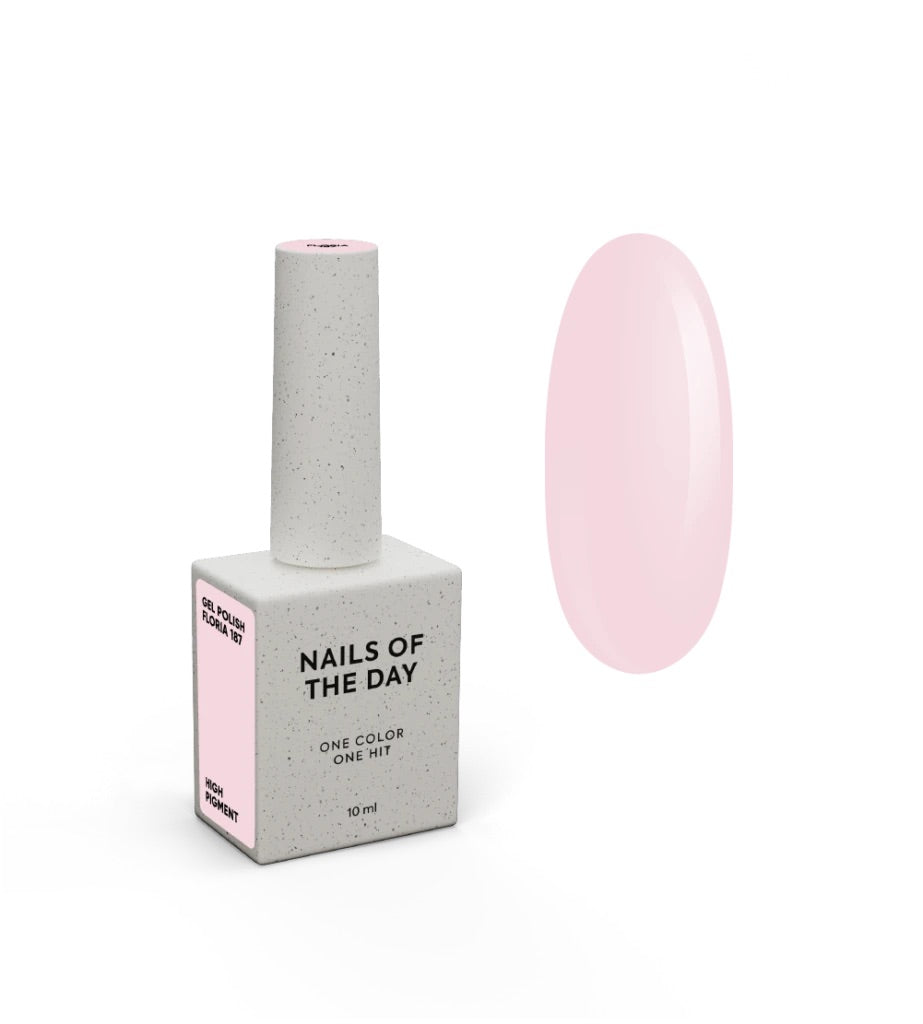 Nails Of The Day Gel Polish Floria 187, 10 ml