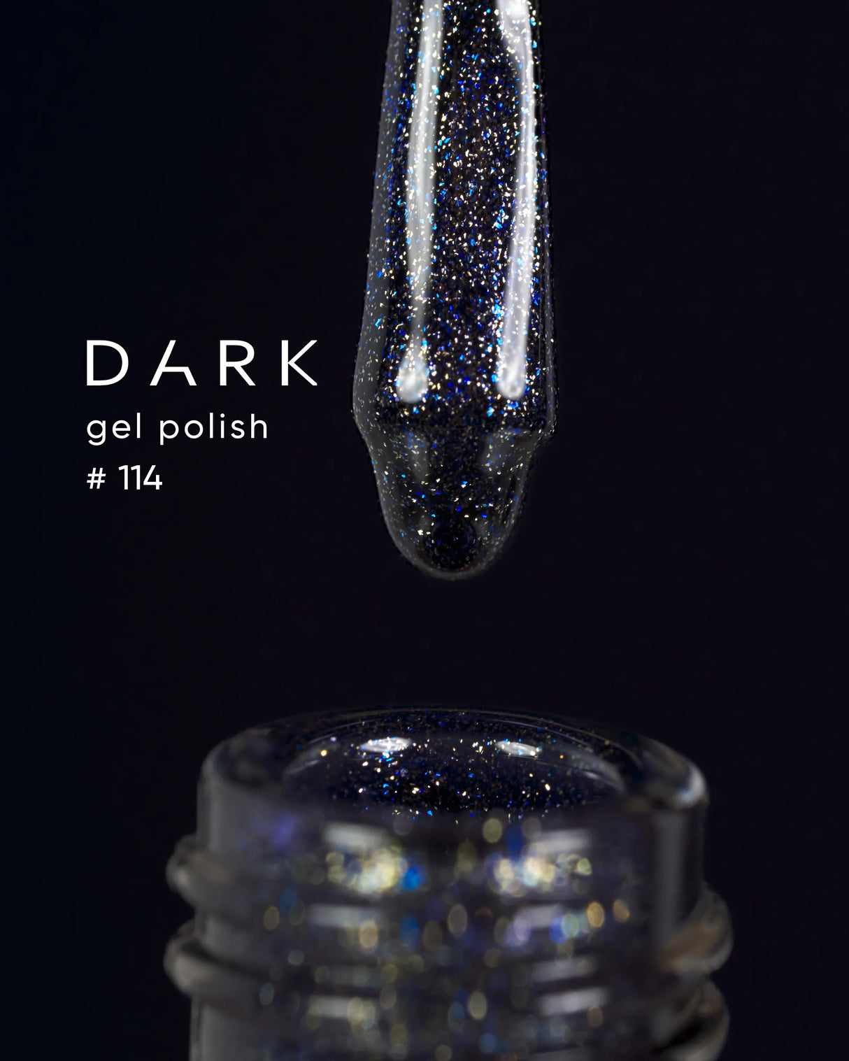 Dark Gel Polish (New Collection) 114, 6 ml