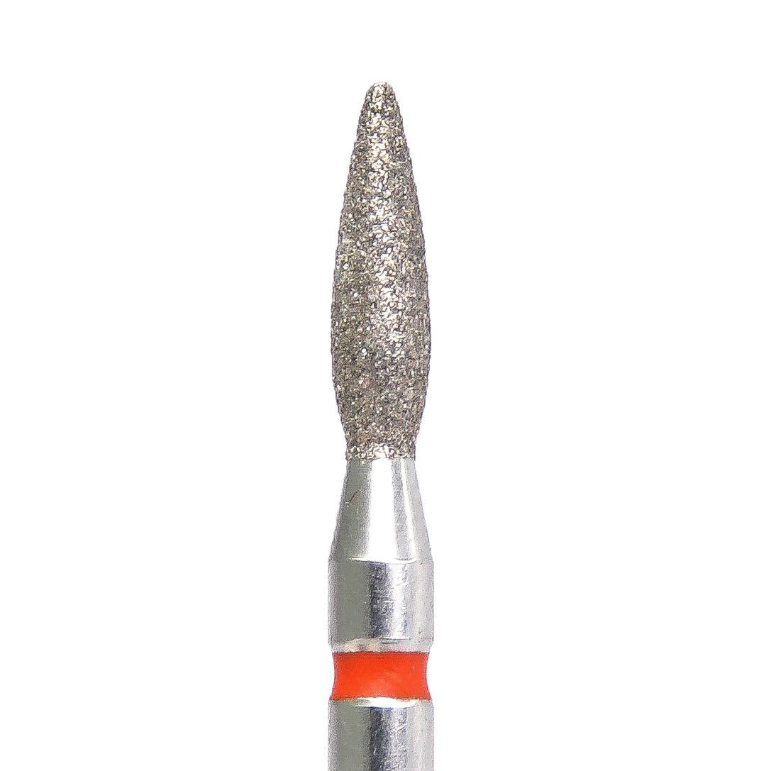 Diamond Nail Bit Red Flame Short 023 Kmiz