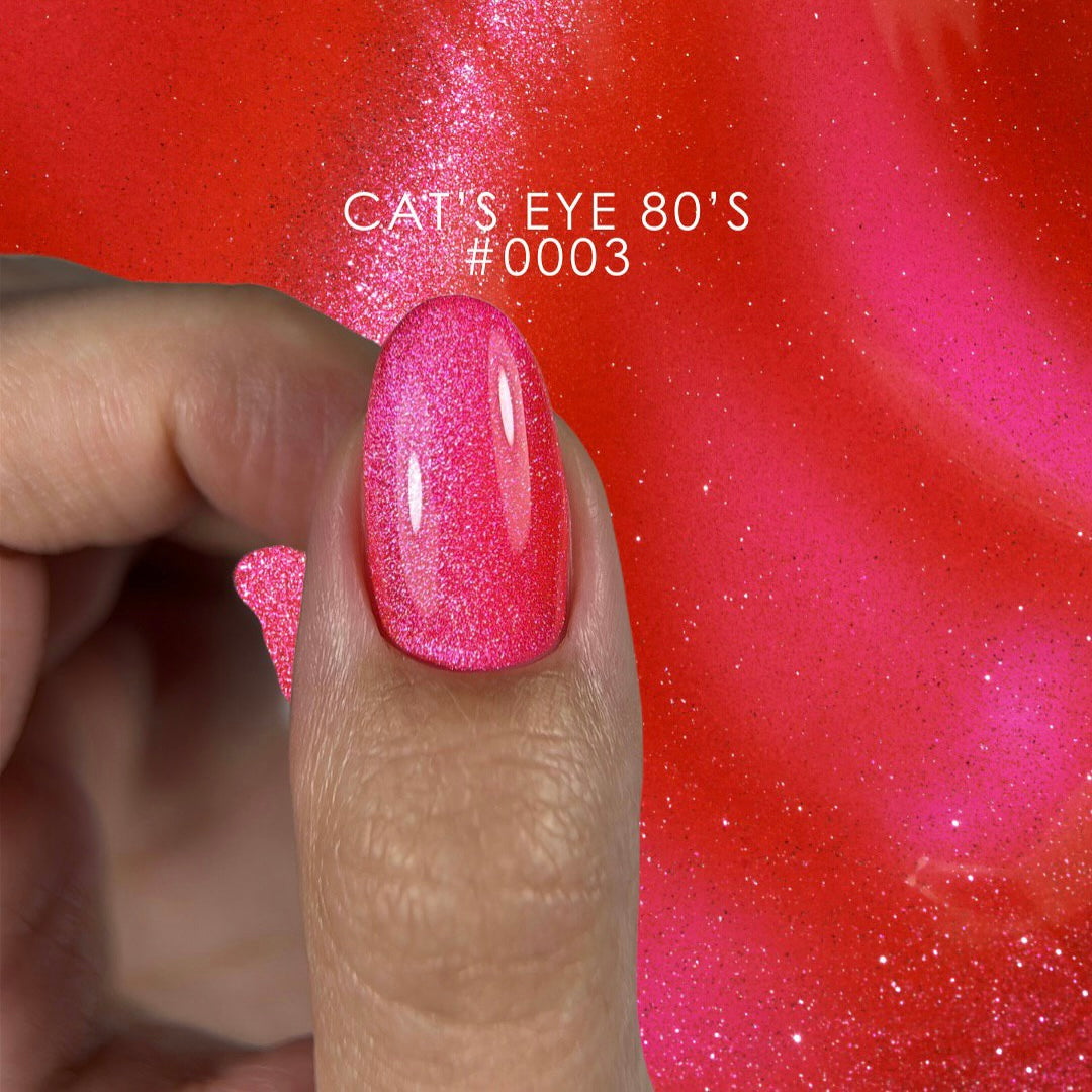 Dnka Color Gel Polish Cat Eye 80’s #0003, 12 ml