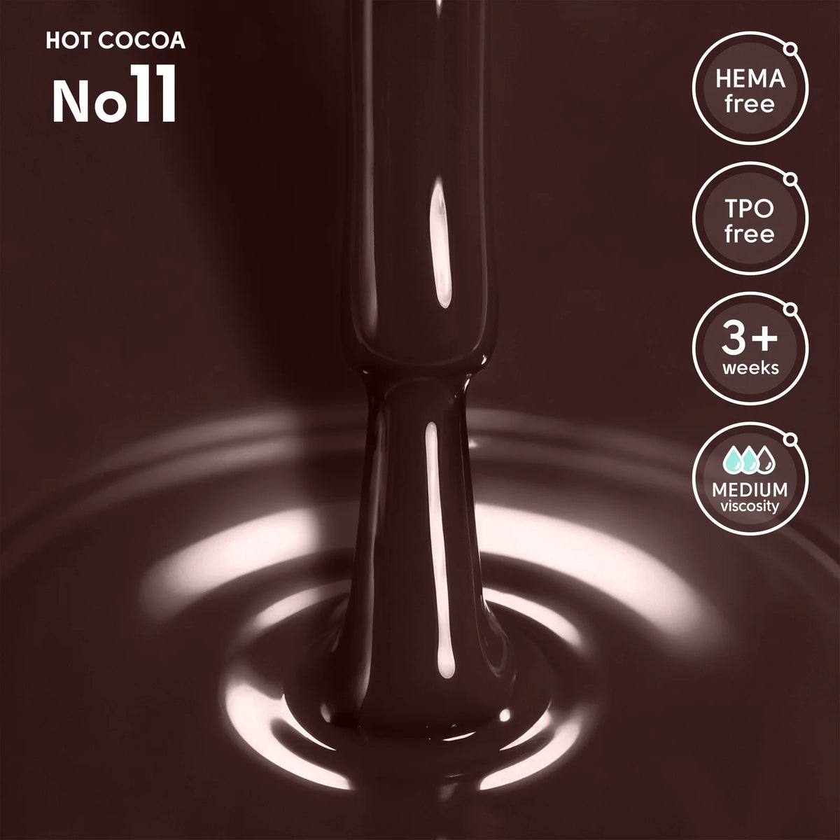 Shelly Gel Polish Hot Cocoa 11, 12 ml