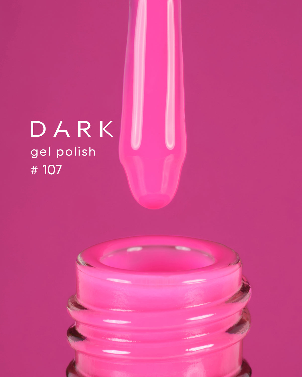 Dark Gel Polish (New Collection) 107, 10 ml