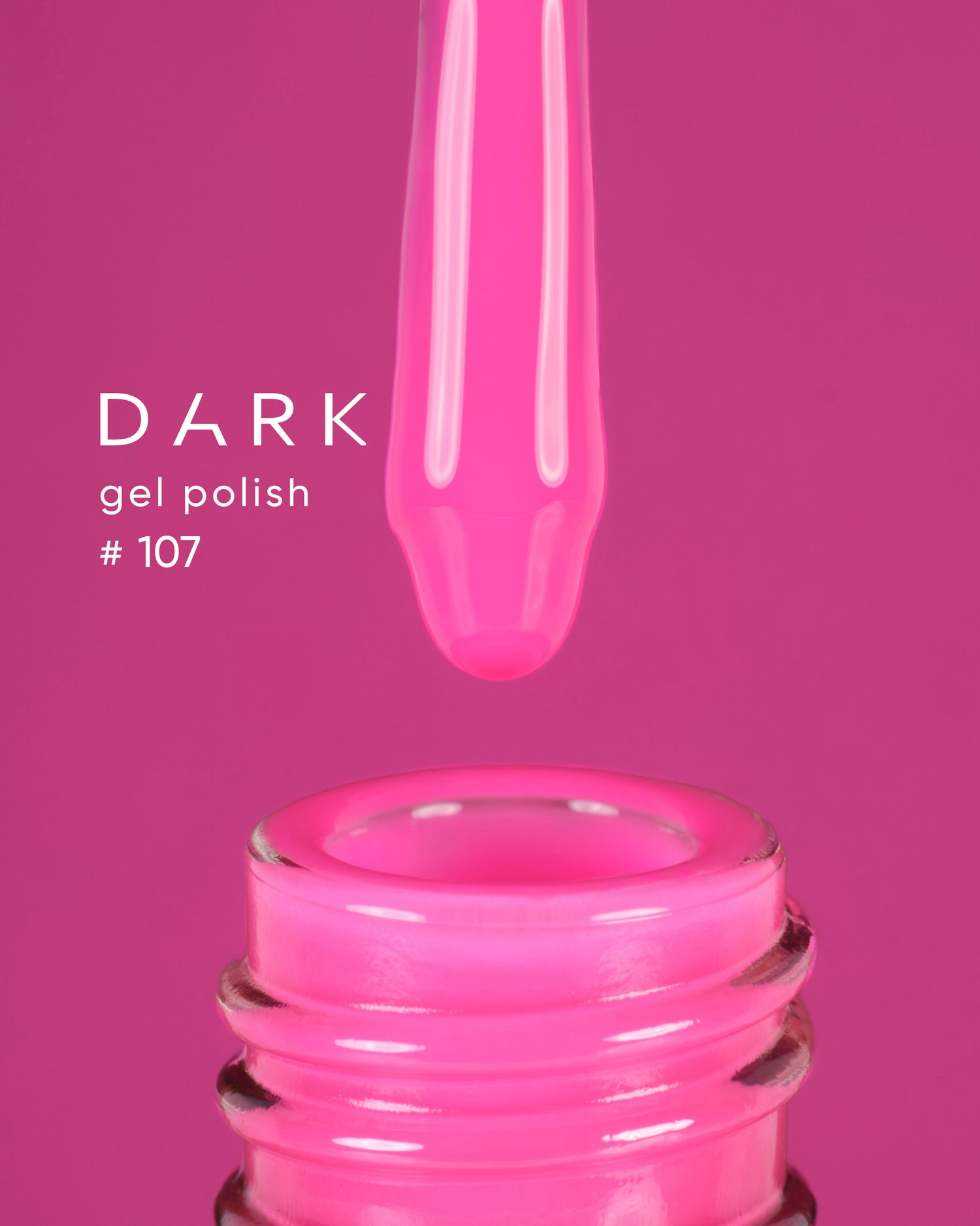 Dark Gel Polish (New Collection) 107, 10 ml