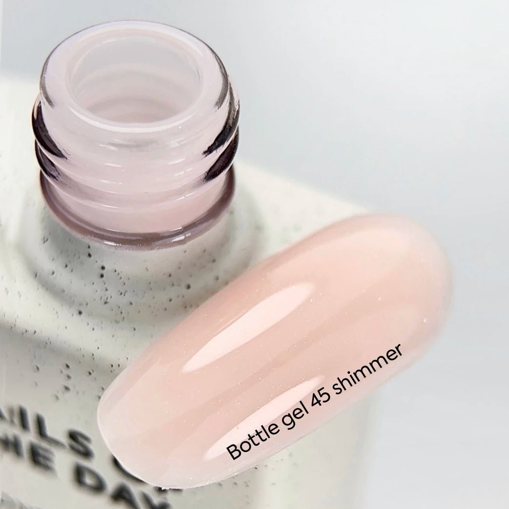 Nails Of The Day Bottle Gel 45 Shimmer, 10 ml