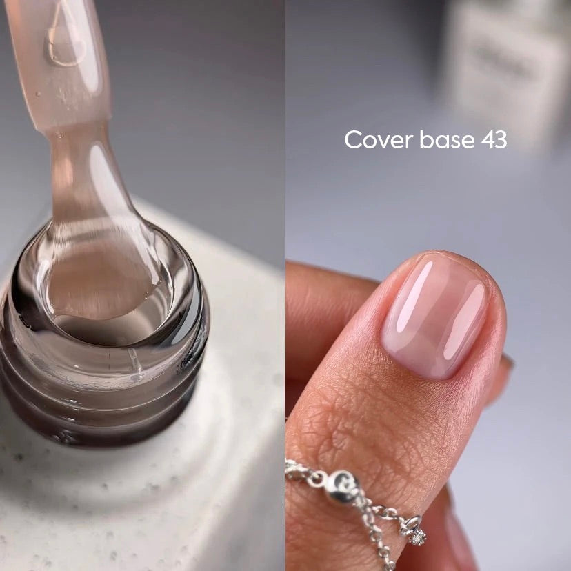 Nails Of The Day Cover Base 43 (light pigment), 10 ml