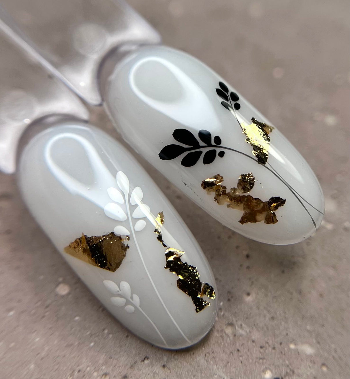 Dark White Gel Paint, 5 ml