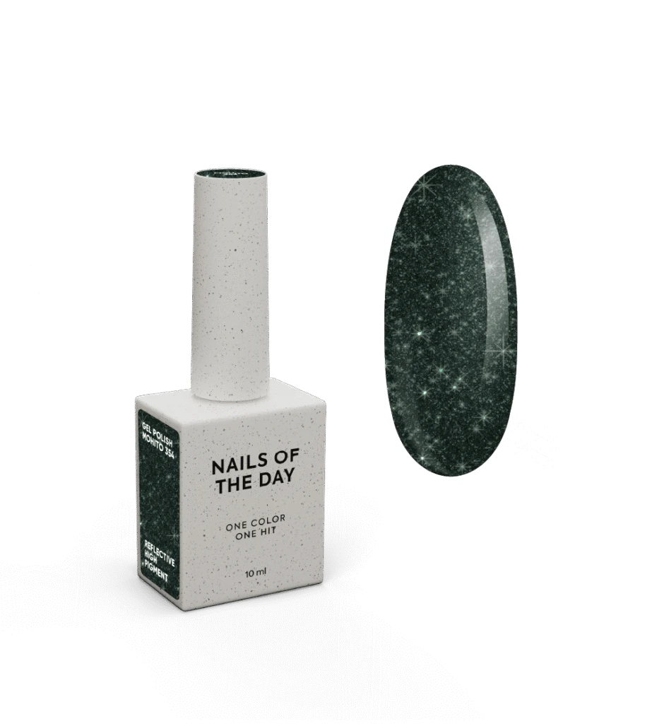 Nails Of The Day Gel Polish Reflective Mohito 354, 10 ml