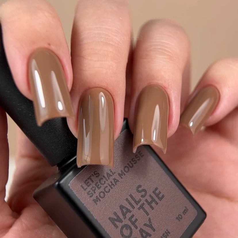Nails Of The Day Gel Polish Mocha Mousse 013, 10 ml