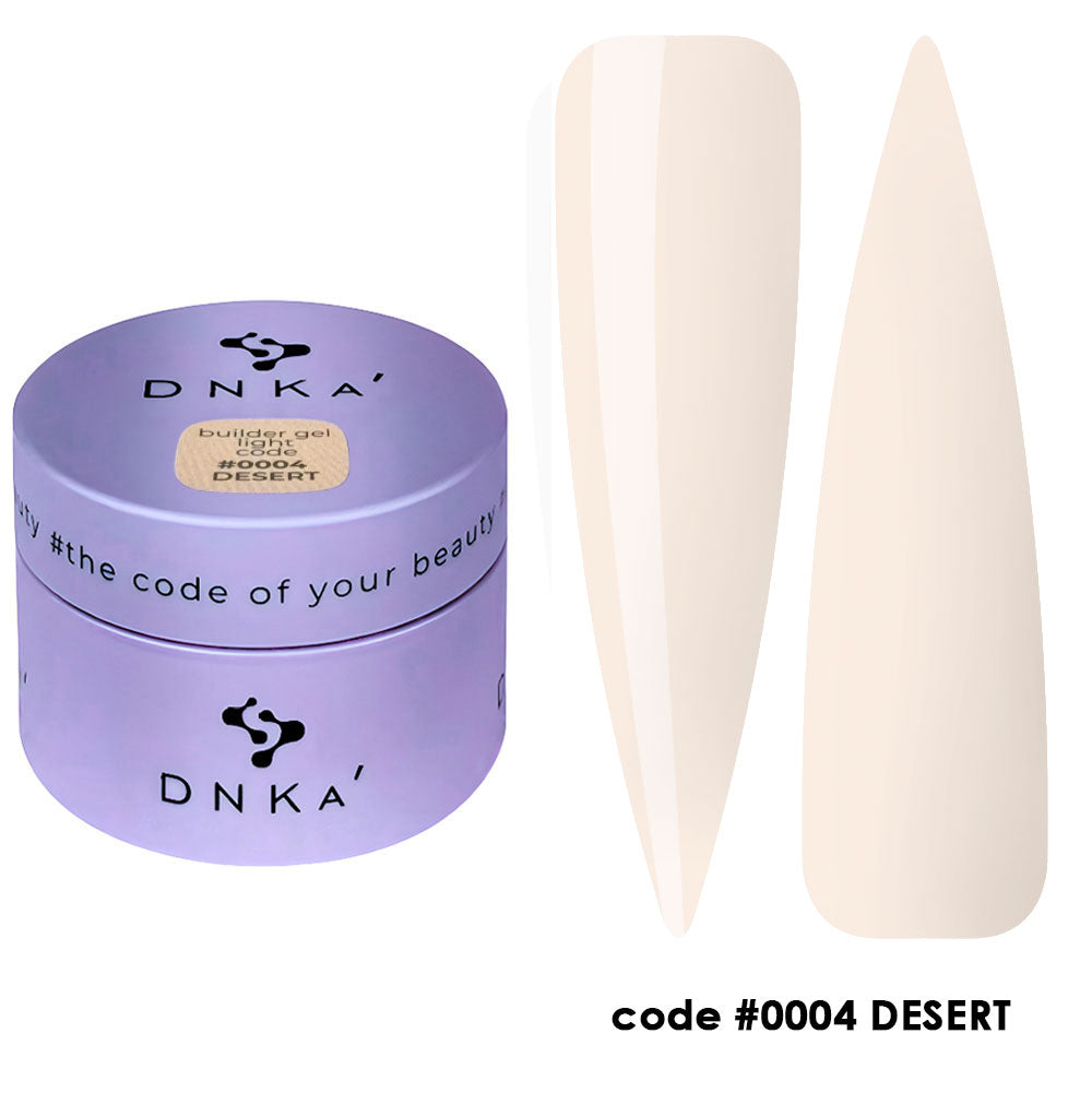 Dnka Builder Gel Light 0004 Desert, 30 ml