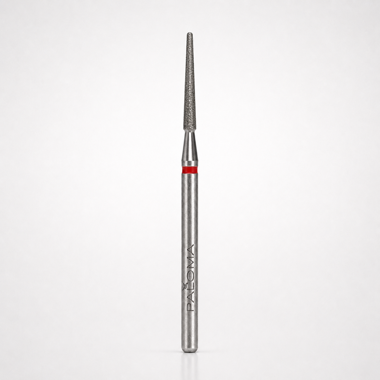 Paloma Nail Drill Bit Tapered Cone Red 018