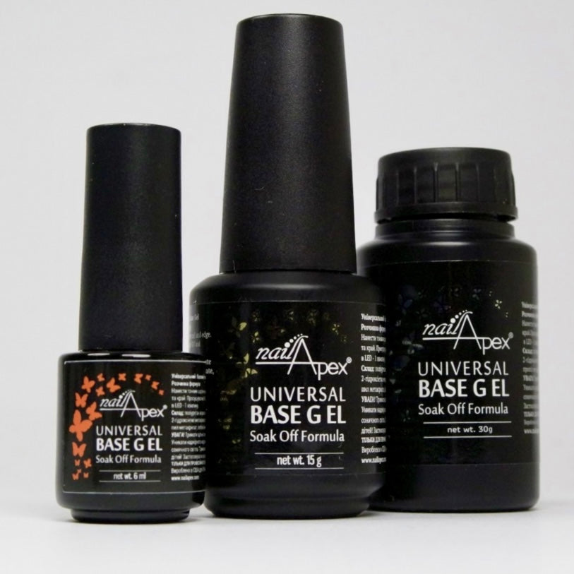 Nailapex Universal Base «Base Soak Off», 15 ml