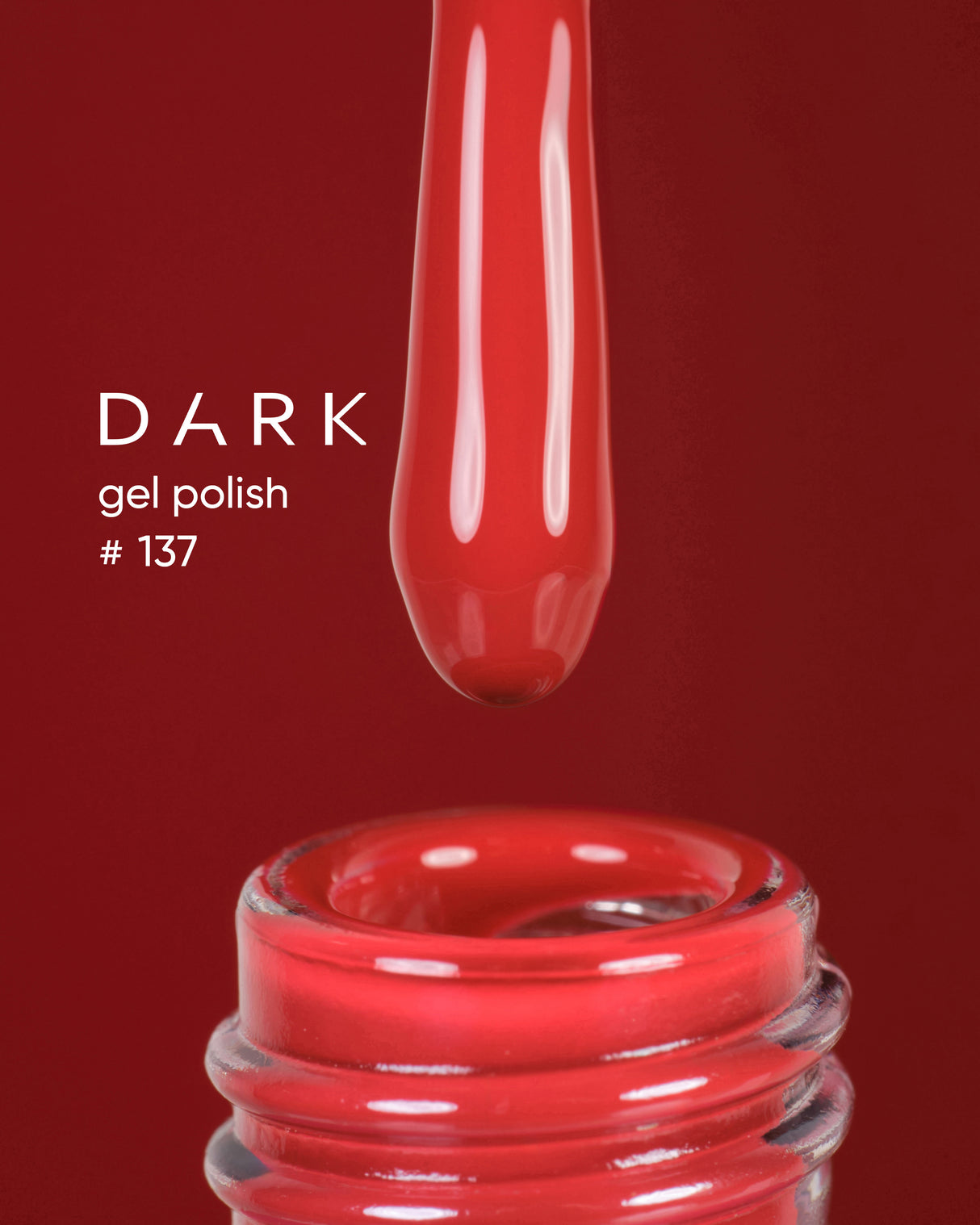 Dark Gel Polish (New Collection) 137, 10 ml