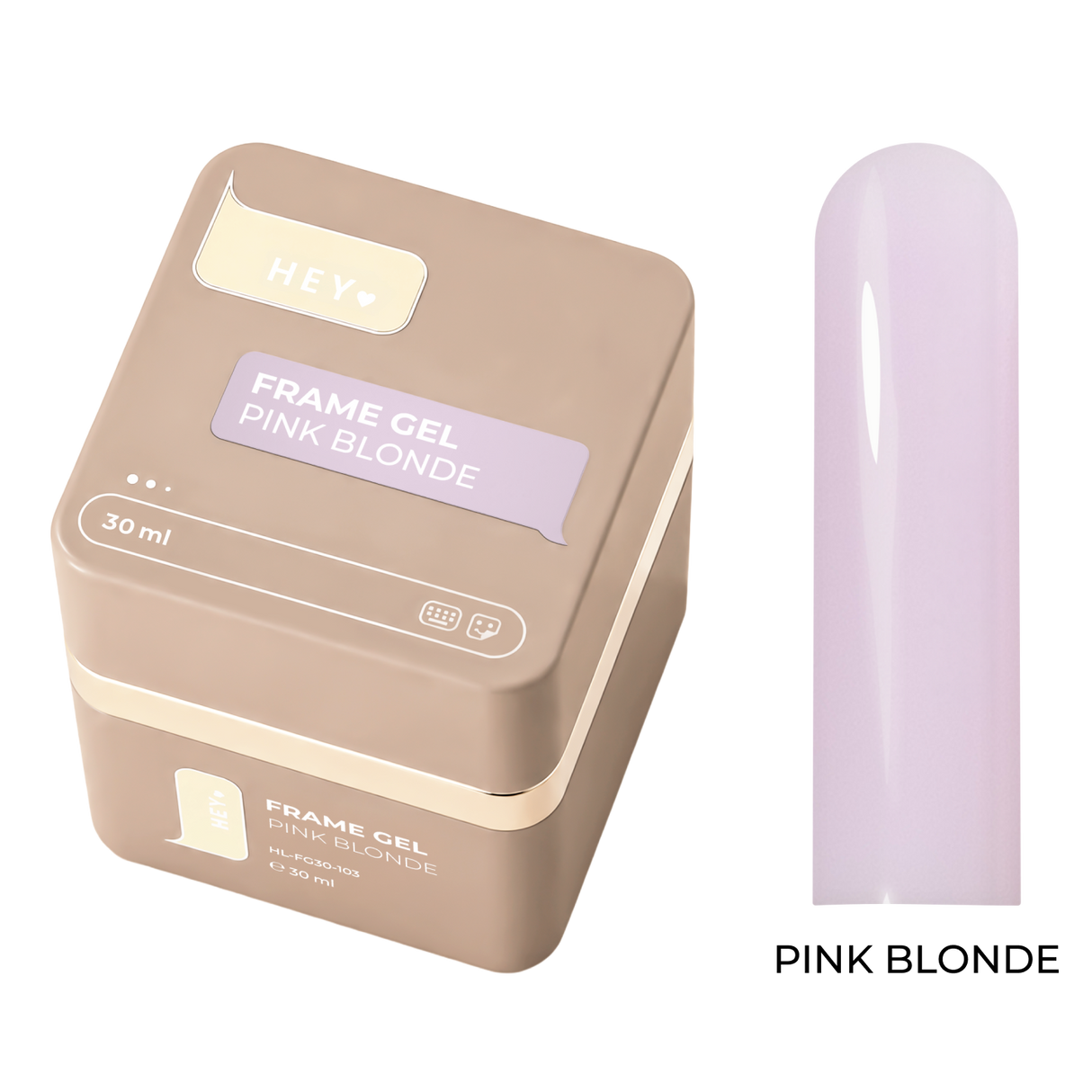 Heylove Frame Gel Pink Blonde, 30 ml