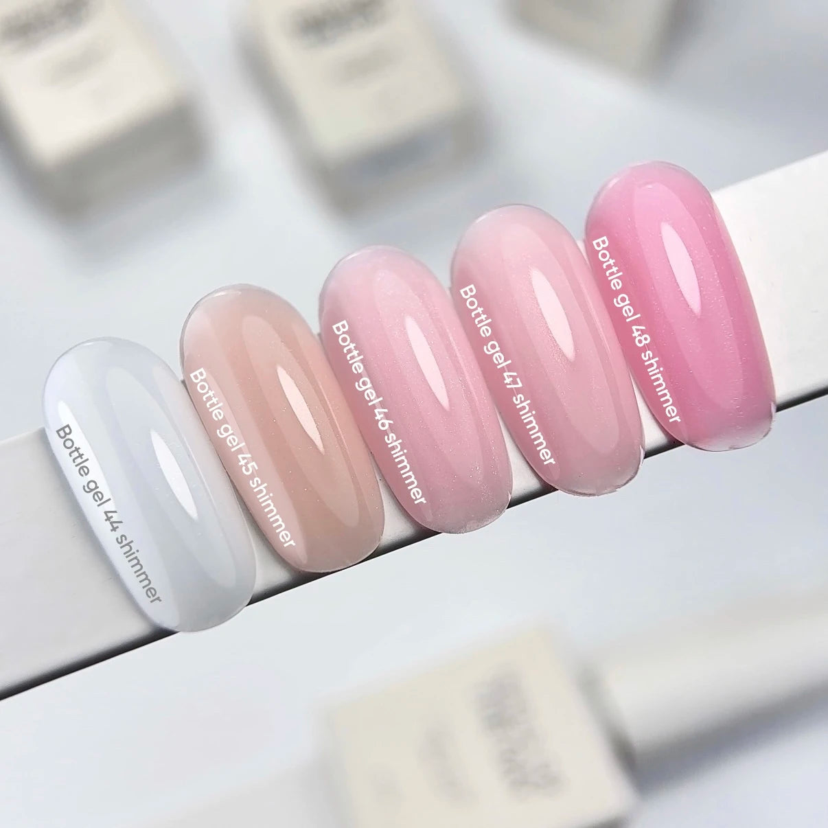 Nails Of The Day Bottle Gel 48 Shimmer, 10 ml