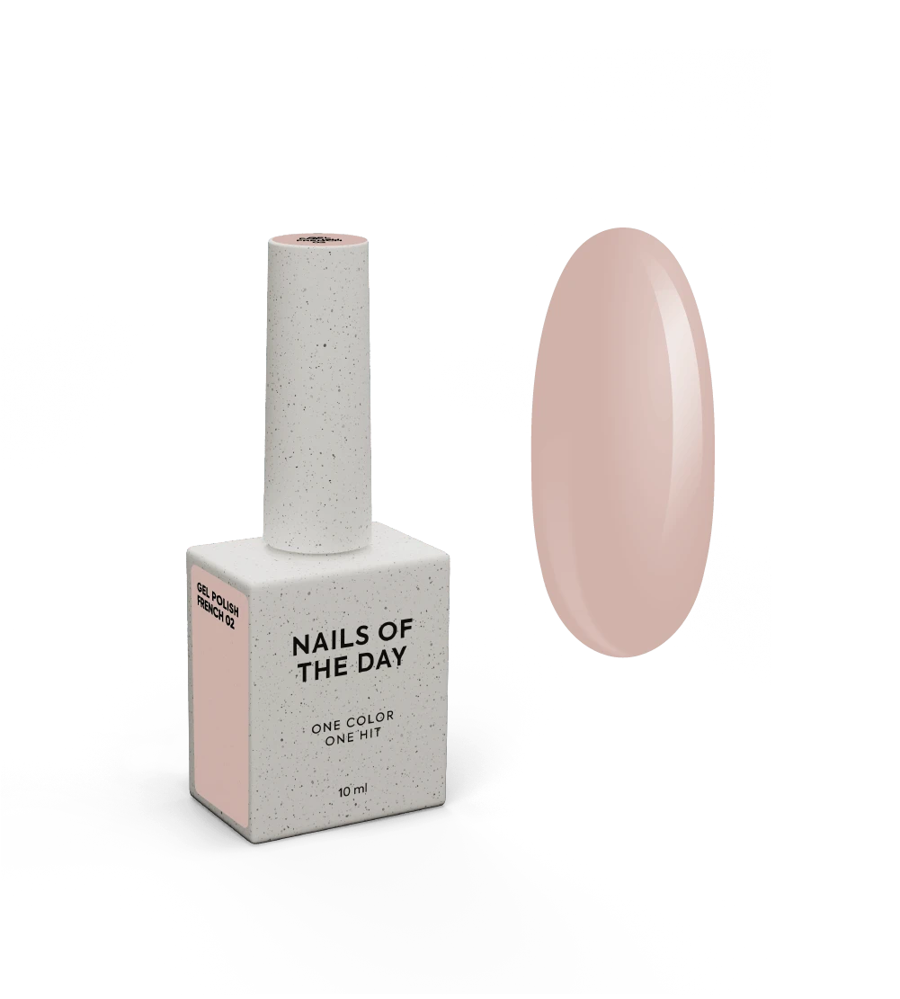 Nails Of The Day Gel Polish French 02, 10 ml