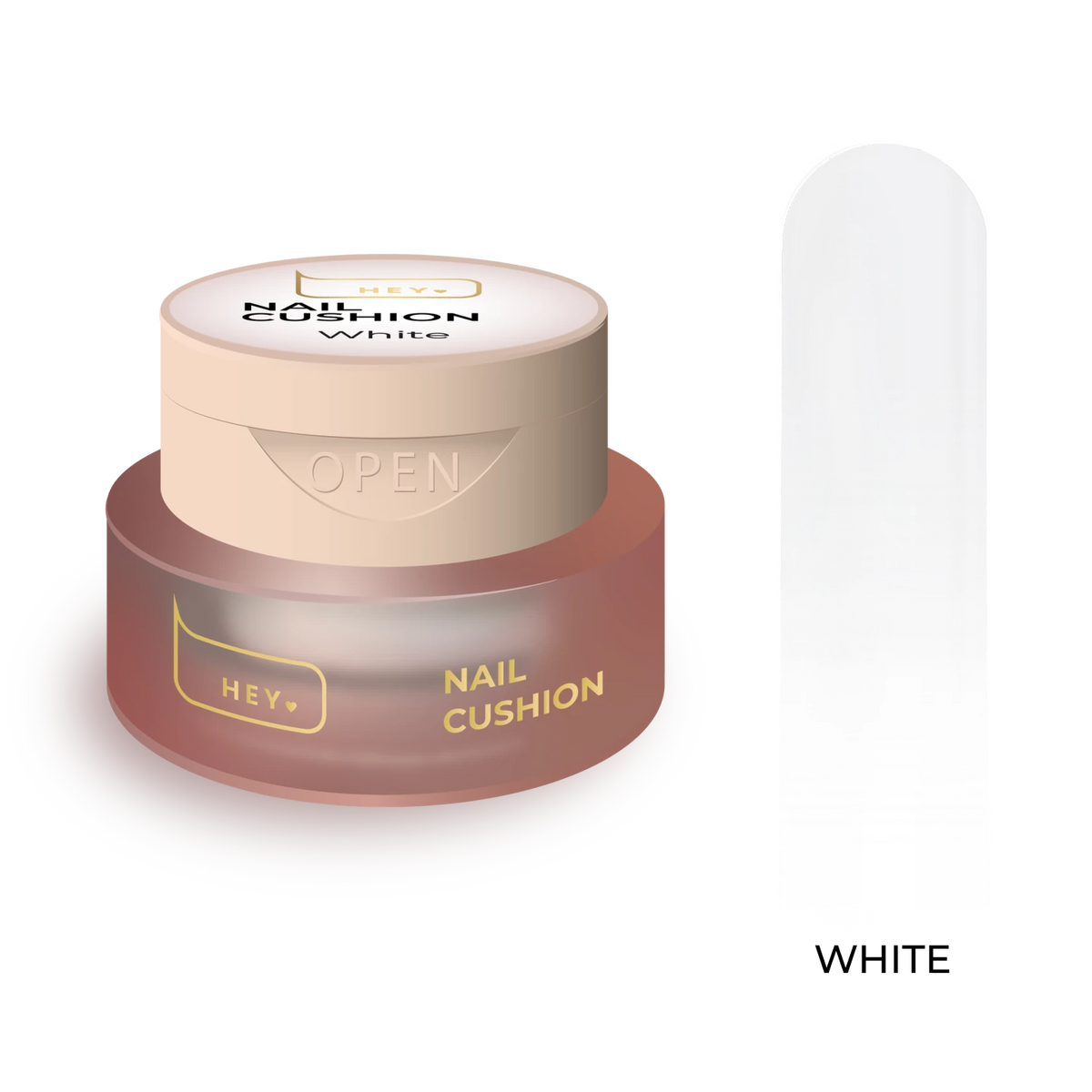 Heylove Nail cushion «White», 2 g