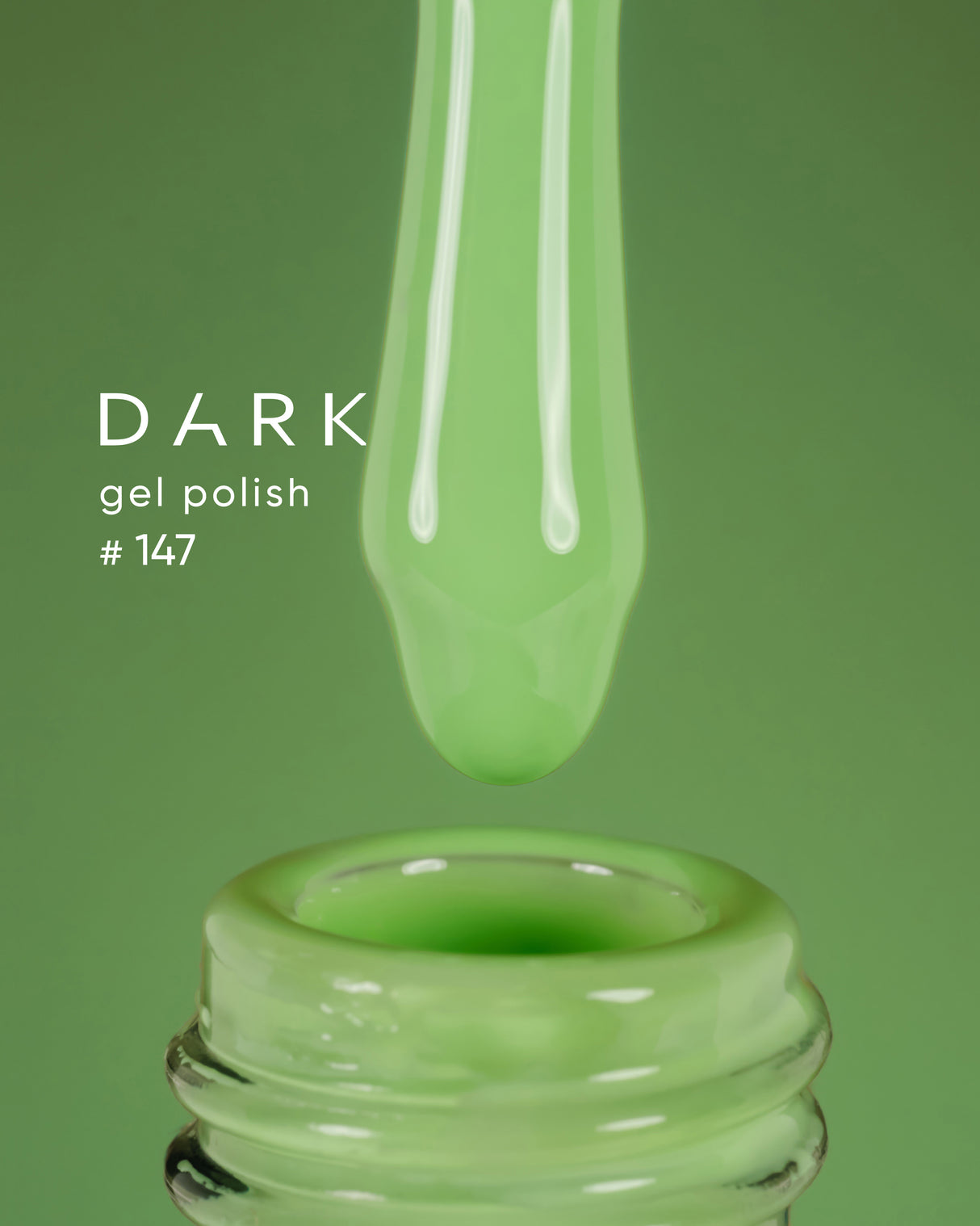 Dark Gel Polish (New Collection) 147, 10 ml