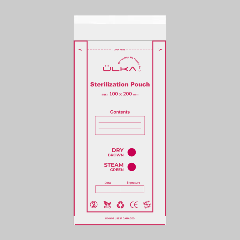 Ülka Sterilization Pouches
with indicator 100x200 mm (100 pcs)