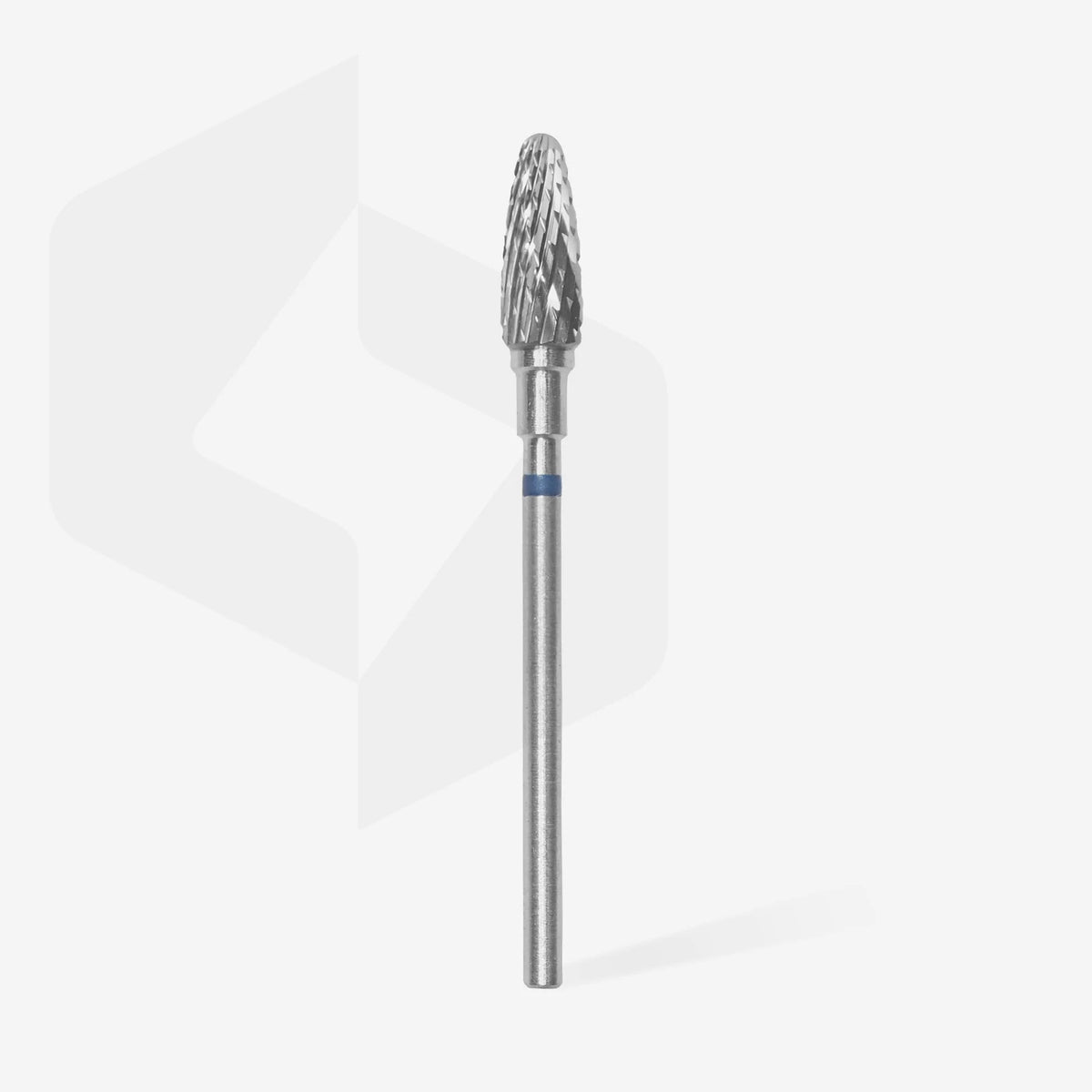 Staleks Expert Carbide nail drill bit corn Blue, head diameter 5 mm, working part 13 mm