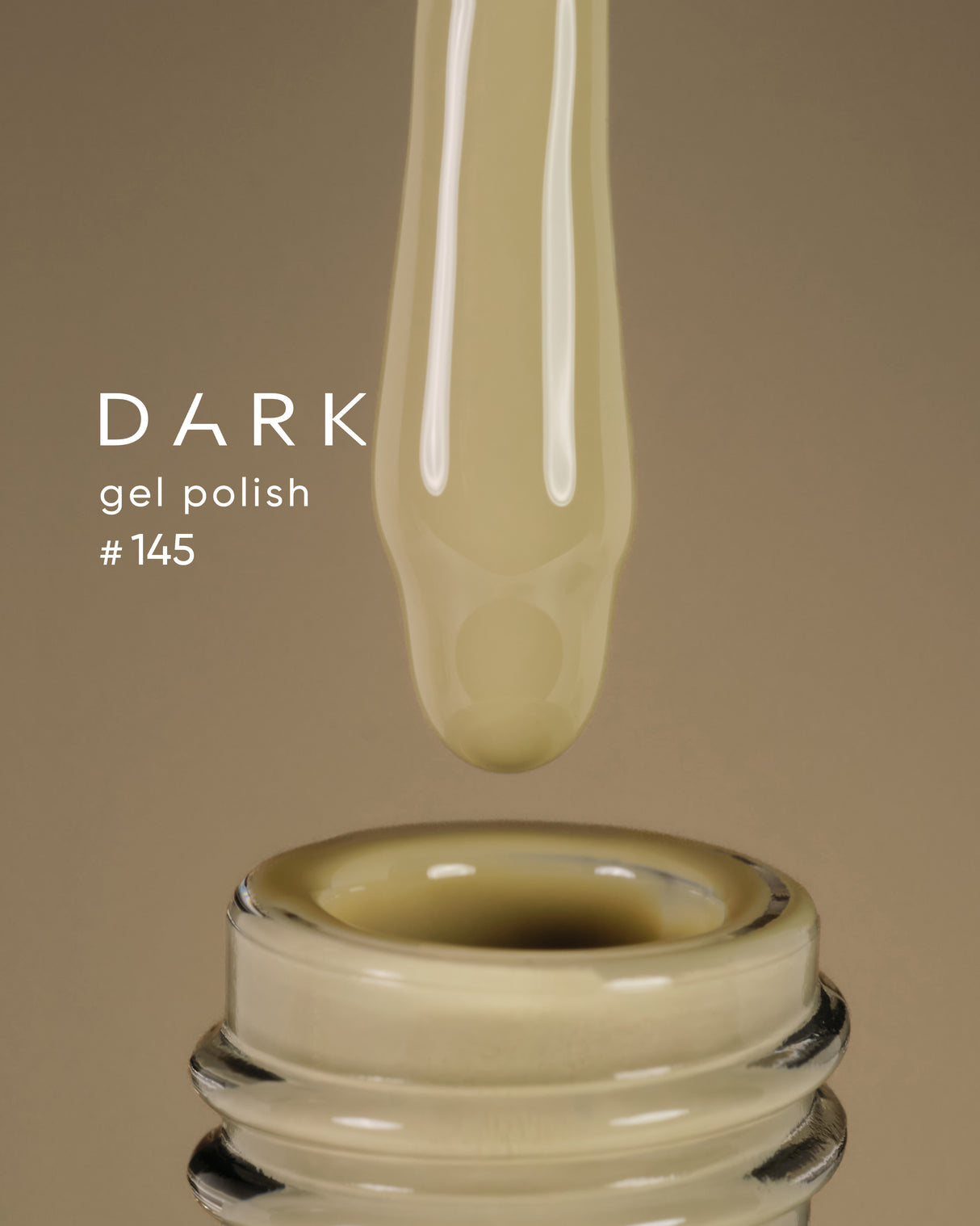 Dark Gel Polish (New Collection) 145, 10 ml