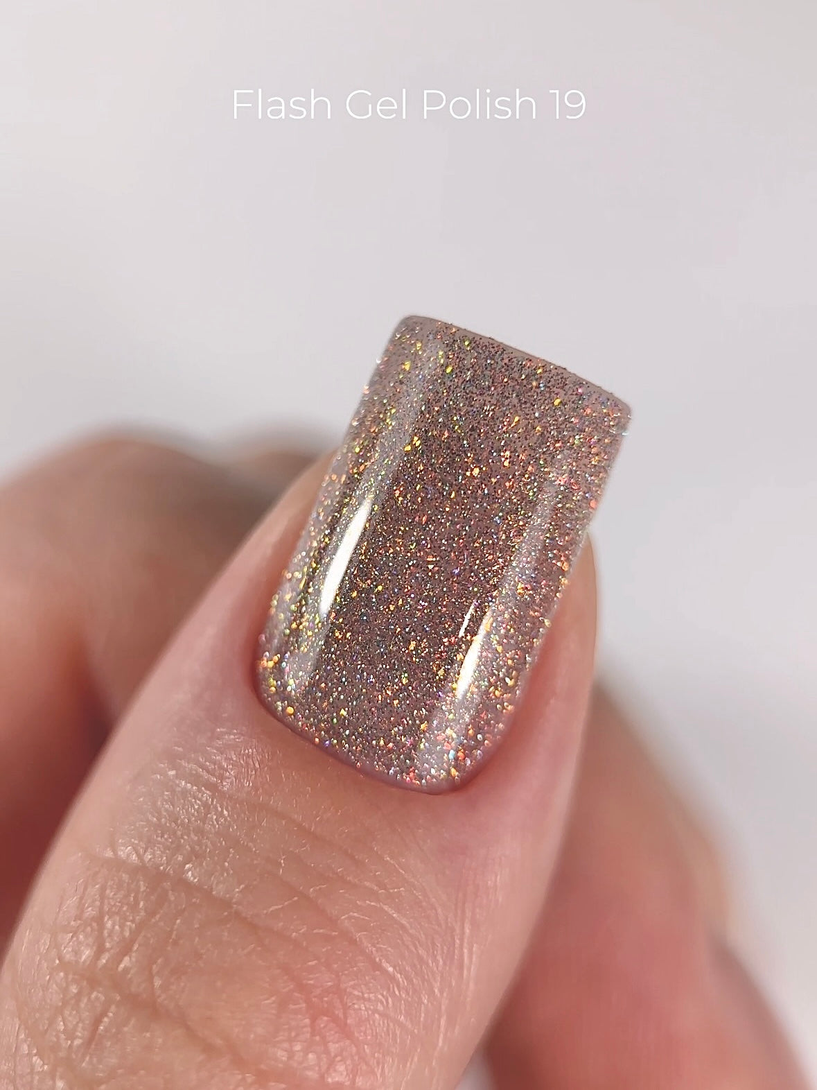 Dark Gel Polish Flash 19, 10 ml