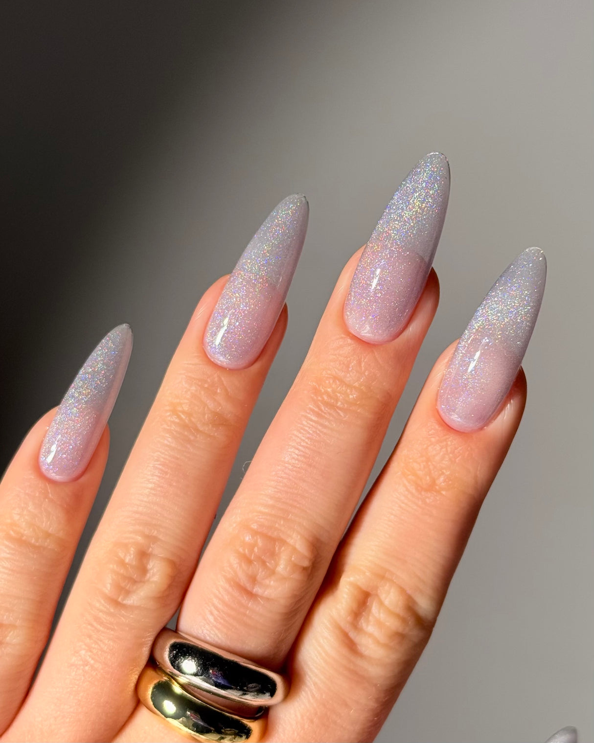 Dark Gel Polish Hologram Cat 05, 6 ml