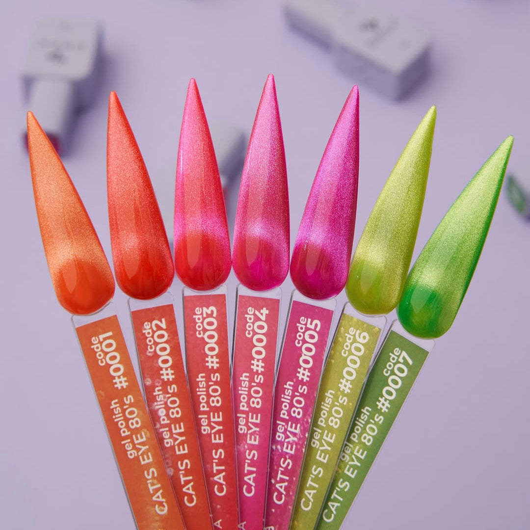 Dnka Color Gel Polish Cat Eye 80’s #0003, 12 ml