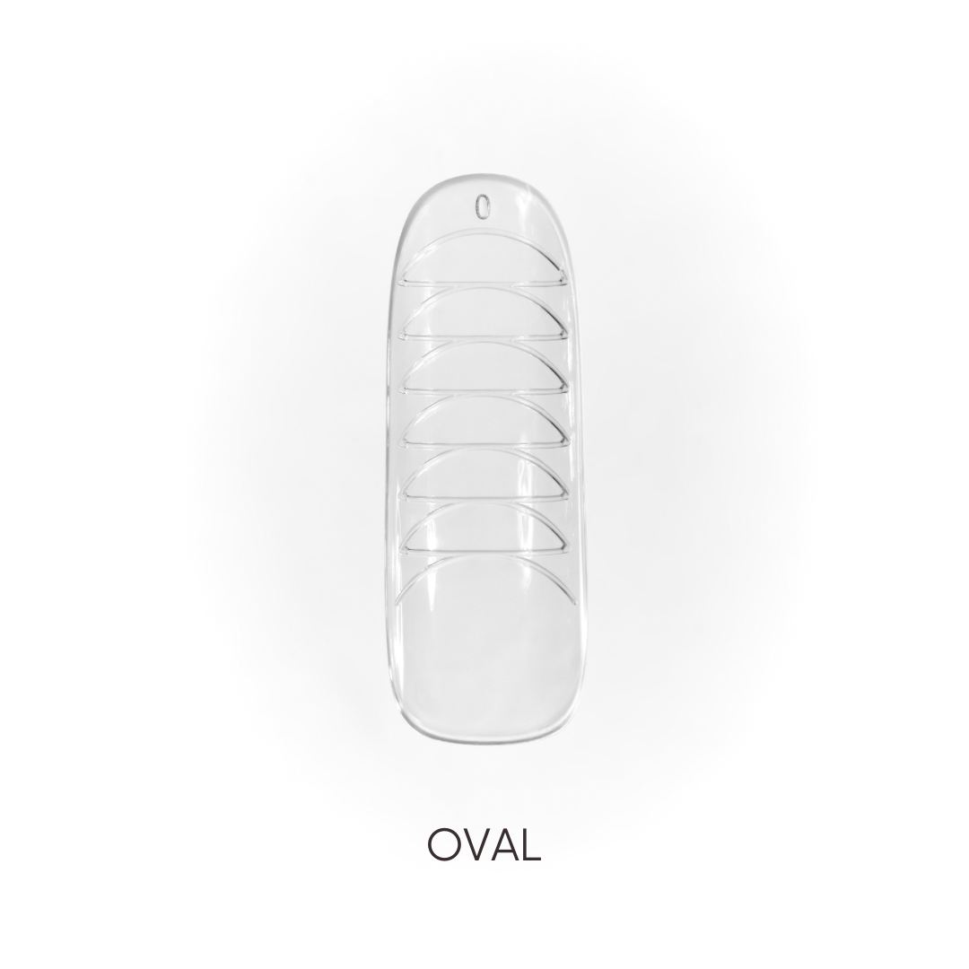 Dark Upper Forms Oval, 120 pcs