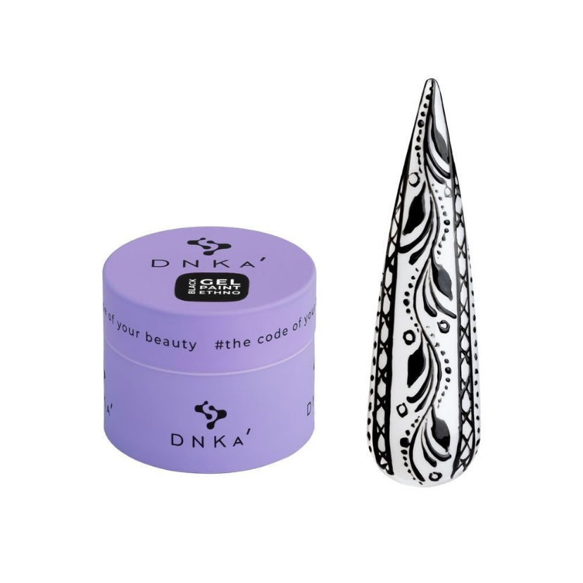 Dnka Gel Paint Ethno Black, 5 ml