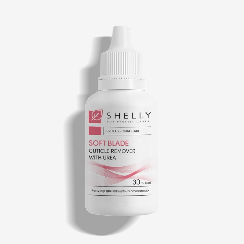 Shelly Soft Blade Description of Cuticle Remover with Urea, 30 ml