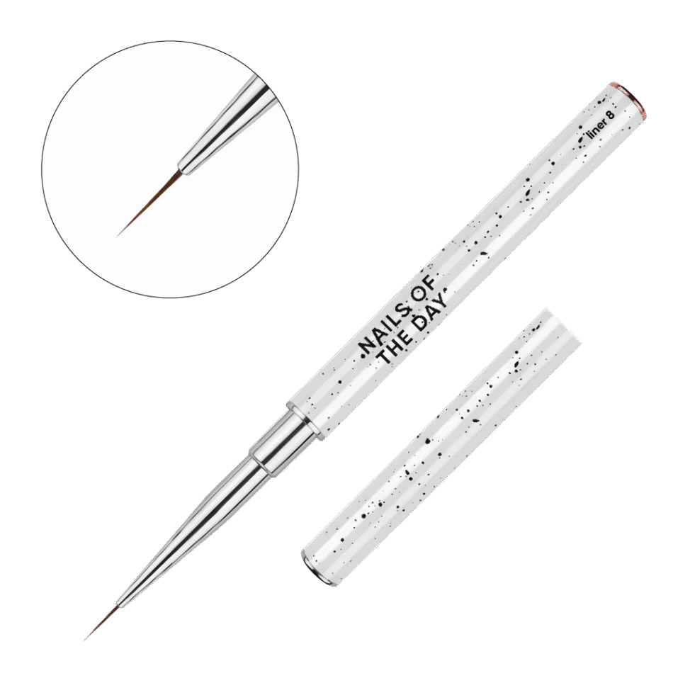 Nails Of The Day Brush Professional Brush Liner 8 mm