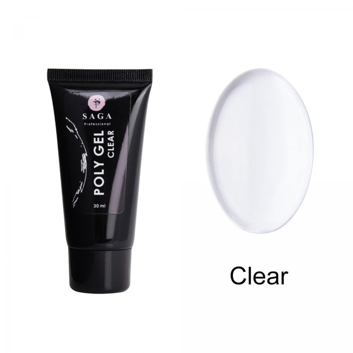 Saga Poly Gel Clear, 30 ml