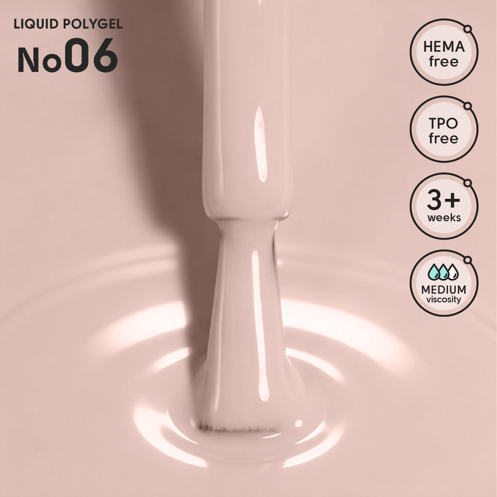 Shelly Liquid Polygel 06, 12 ml