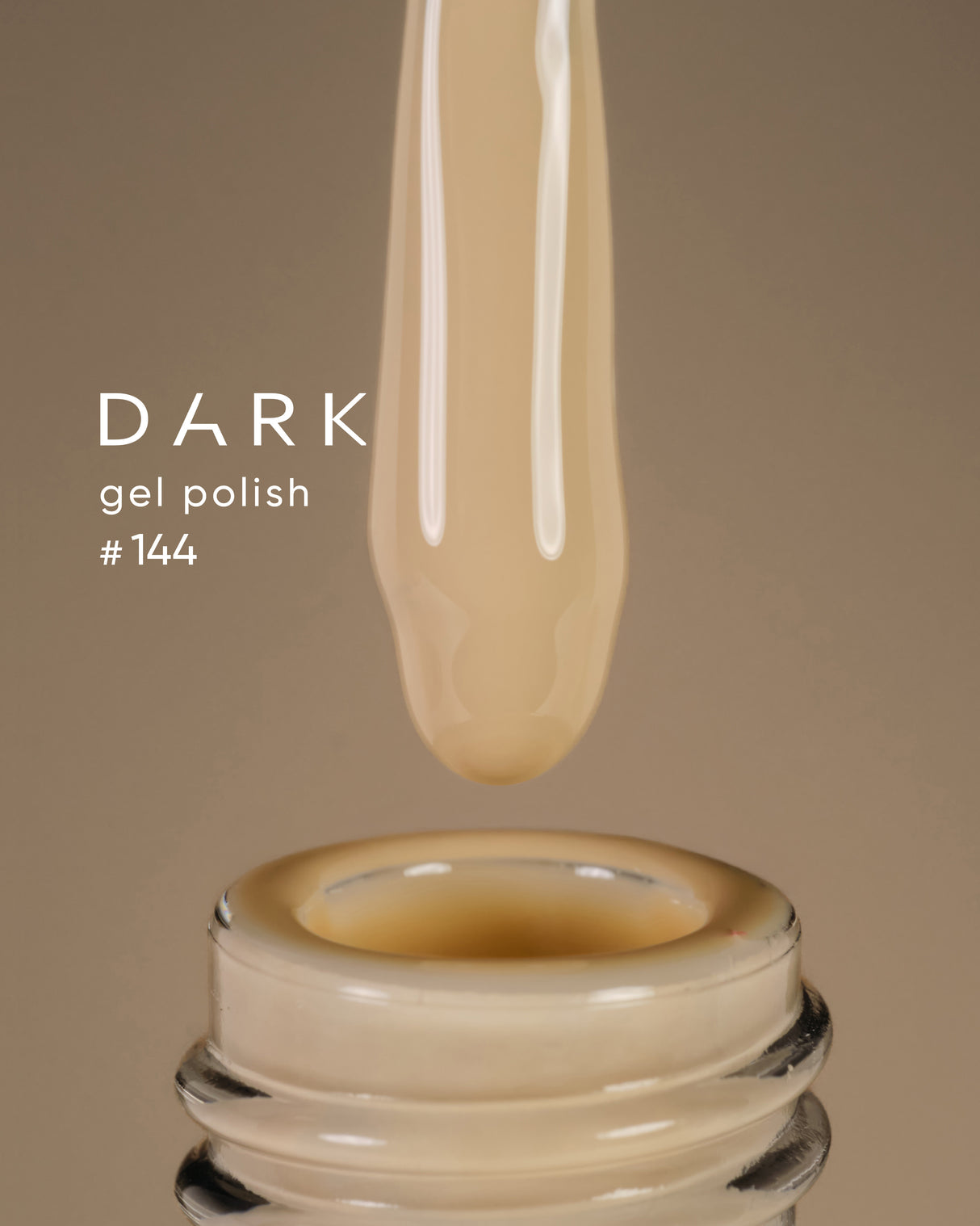 Dark Gel Polish (New Collection) 144, 10 ml