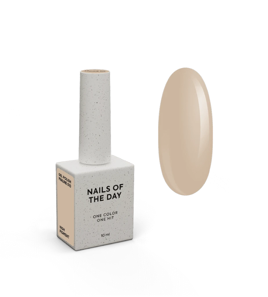 Nails Of The Day Gel Polish Praline, 10 ml
